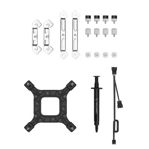 DeepCool CPU Cooler - AK620 DIGITAL SE (28 dB; max, 117,21 m3/h; 4pin csatlakozó, 6 db heatpipe, 2x12cm, PWM, RGB) - Image 9