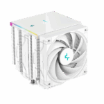 DeepCool CPU Cooler - AK620 DIGITAL SE WH (28 dB; max, 117,21 m3/h; 4pin csatlakozó, 6 db heatpipe, 2x12cm, PWM, RGB) - Image 2