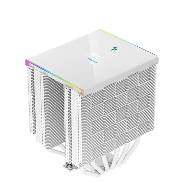 DeepCool CPU Cooler - AK620 DIGITAL SE WH (28 dB; max, 117,21 m3/h; 4pin csatlakozó, 6 db heatpipe, 2x12cm, PWM, RGB) - Image 4