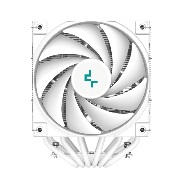 DeepCool CPU Cooler - AK620 DIGITAL SE WH (28 dB; max, 117,21 m3/h; 4pin csatlakozó, 6 db heatpipe, 2x12cm, PWM, RGB) - Image 5