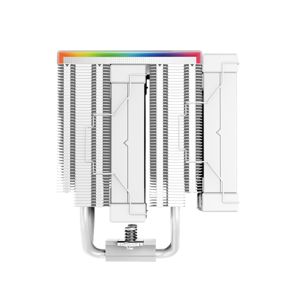 DeepCool CPU Cooler - AK620 DIGITAL SE WH (28 dB; max, 117,21 m3/h; 4pin csatlakozó, 6 db heatpipe, 2x12cm, PWM, RGB) - Image 6