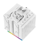 DeepCool CPU Cooler - AK620 DIGITAL SE WH (28 dB; max, 117,21 m3/h; 4pin csatlakozó, 6 db heatpipe, 2x12cm, PWM, RGB) - Image 7