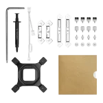 DeepCool CPU Cooler - AK620 DIGITAL SE WH (28 dB; max, 117,21 m3/h; 4pin csatlakozó, 6 db heatpipe, 2x12cm, PWM, RGB) - Image 9