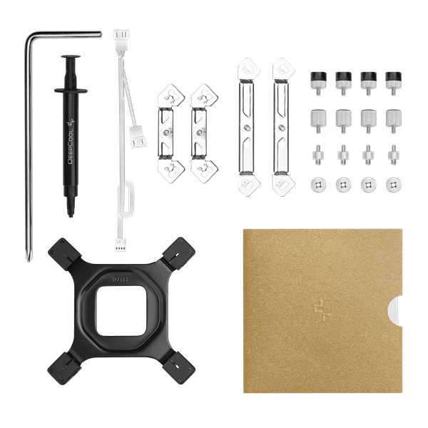 DeepCool CPU Cooler - AK620 DIGITAL SE WH (28 dB; max, 117,21 m3/h; 4pin csatlakozó, 6 db heatpipe, 2x12cm, PWM, RGB) - Image 9