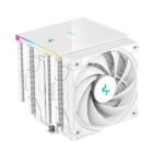 DeepCool CPU Cooler - AK620 Digital WH (28 dB; max, 117,21 m3/h; 4pin csatlakozó, 6 db heatpipe, 2x12cm, PWM, fehér) - Image 2