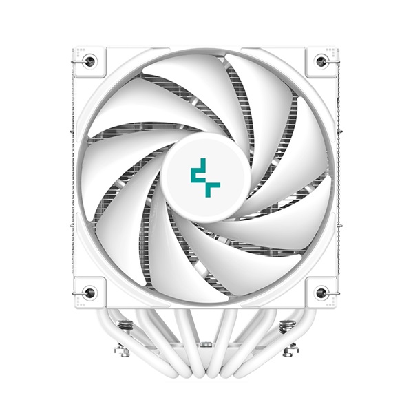 DeepCool CPU Cooler - AK620 Digital WH (28 dB; max, 117,21 m3/h; 4pin csatlakozó, 6 db heatpipe, 2x12cm, PWM, fehér) - Image 5