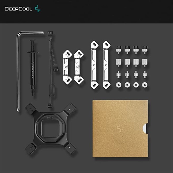 DeepCool CPU Cooler - AK620 WH (28 dB; max, 117,21 m3/h; 4pin csatlakozó, 6 db heatpipe, 2x12cm, PWM) - Image 9