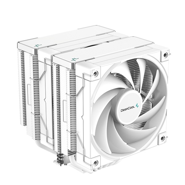 DeepCool CPU Cooler - AK620 WH (28 dB; max, 117,21 m3/h; 4pin csatlakozó, 6 db heatpipe, 2x12cm, PWM) - Image 2
