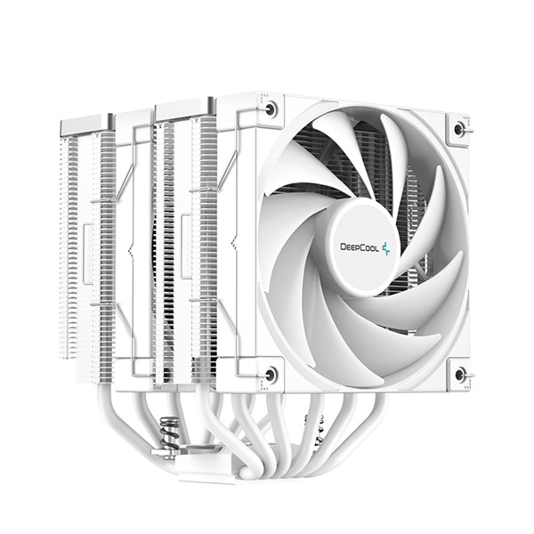 DeepCool CPU Cooler - AK620 WH (28 dB; max, 117,21 m3/h; 4pin csatlakozó, 6 db heatpipe, 2x12cm, PWM) - Image 4