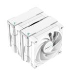 DeepCool CPU Cooler - AK620 WH (28 dB; max, 117,21 m3/h; 4pin csatlakozó, 6 db heatpipe, 2x12cm, PWM) - Image 6