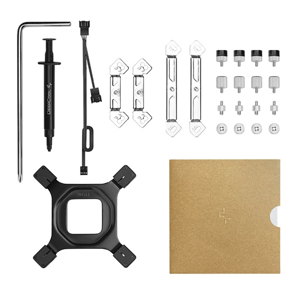 DeepCool CPU Cooler - AK620 WH (28 dB; max, 117,21 m3/h; 4pin csatlakozó, 6 db heatpipe, 2x12cm, PWM) - Image 14