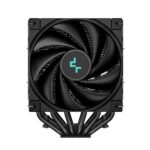 DeepCool CPU Cooler - AK620 ZERO DARK (28 dB; max, 117,21 m3/h; 4pin csatlakozó, 6 db heatpipe, 2x12cm, PWM) - Image 4