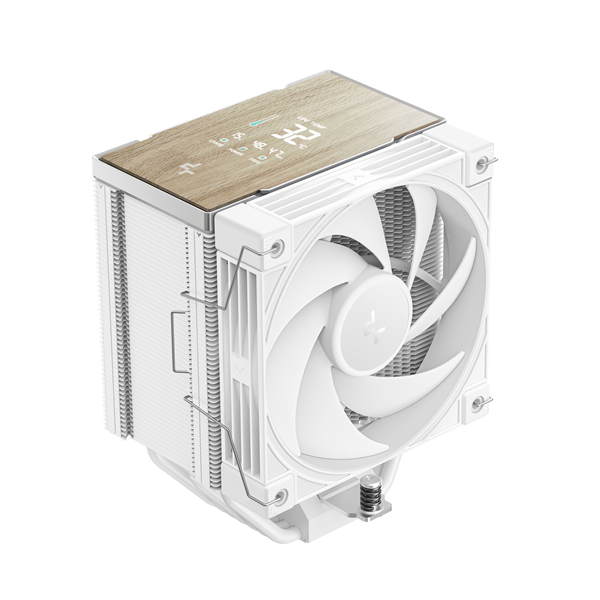 DeepCool CPU Cooler - AK700 DIGITAL WH (28dB; max, 131,21 m3/h; 4pin csatlakozó, 7 db heatpipe, 12cm, PWM) - Image 1