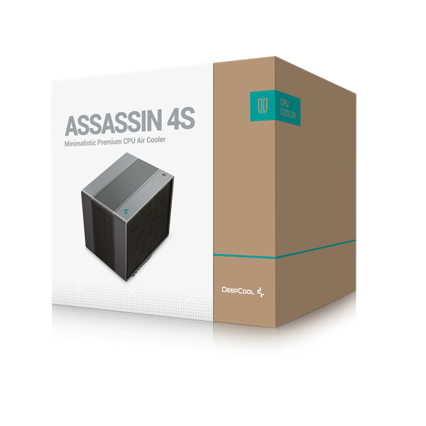 DeepCool CPU Cooler - ASSASSIN 4S (max. 20,5dB; max. 104,06 m3/h; 4pin csatlakozó; 7 db heatpipe, 1x14cm, PWM) - Image 10