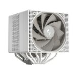 DeepCool CPU Cooler - ASSASSIN IV WH (max. 20,5dB; max. 134,39 m3/h; 4pin PWM; 7 db heatpipe, 1x12cm, 1x14cm, fehér) - Image 2