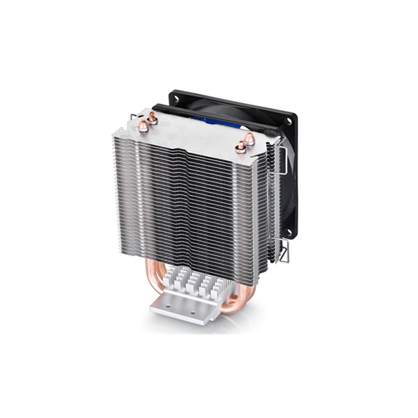 DeepCool CPU Cooler - ICE EDGE MINI FS V2.0 (25dB; max. 47,57 m3/h; 3pin csatlakozó; 2 db heatpipe, 8cm) - Image 6