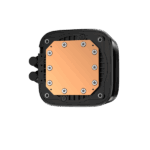 DeepCool CPU Water Cooler - LD240 (max 21dB; max. 122,39 m3/h; 2x12cm, LED kijelző, fekete) - Image 2