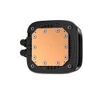 DeepCool CPU Water Cooler - LD240 (max 21dB; max. 122,39 m3/h; 2x12cm, LED kijelző, fekete) - Image 2