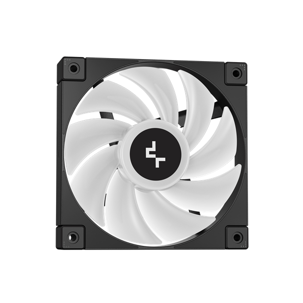 DeepCool CPU Water Cooler - LD240 (max 21dB; max. 122,39 m3/h; 2x12cm, LED kijelző, fekete) - Image 3