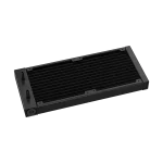 DeepCool CPU Water Cooler - LD240 (max 21dB; max. 122,39 m3/h; 2x12cm, LED kijelző, fekete) - Image 4