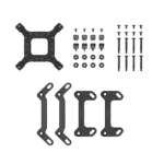 DeepCool CPU Water Cooler - LD240 (max 21dB; max. 122,39 m3/h; 2x12cm, LED kijelző, fekete) - Image 5