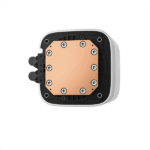 DeepCool CPU Water Cooler - LE240 WH V2 (max 31,6dB; max. 128,93 m3/h; 2x12cm, A-RGB LED, fehér) - Image 2