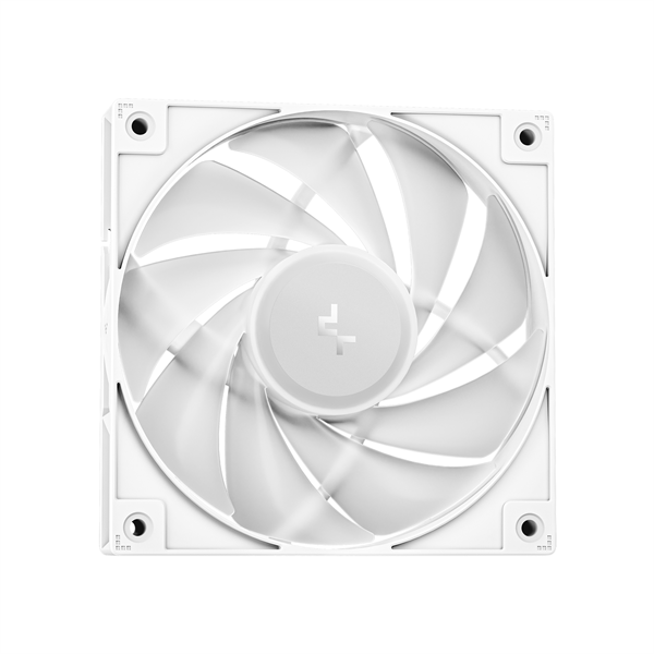 DeepCool CPU Water Cooler - LE240 WH V2 (max 31,6dB; max. 128,93 m3/h; 2x12cm, A-RGB LED, fehér) - Image 3