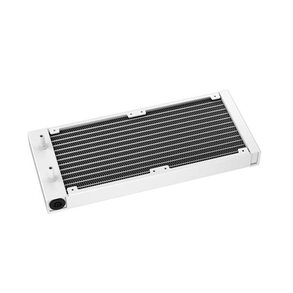 DeepCool CPU Water Cooler - LE240 WH V2 (max 31,6dB; max. 128,93 m3/h; 2x12cm, A-RGB LED, fehér) - Image 4
