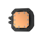 DeepCool CPU Water Cooler - LM240 (max 36.07dB; max. 112,52 m3/h; 2x12cm, LED kijelző, fekete) - Image 2