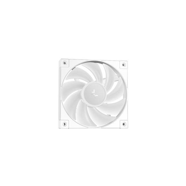 DeepCool CPU Water Cooler - LP240 WH (max 21dB; max. 122,39 m3/h; 2x12cm, LED kijelző, fehér) - Image 3