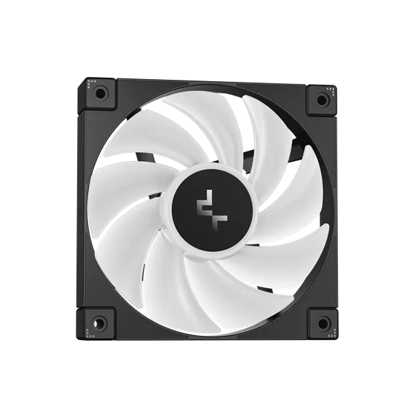DeepCool CPU Water Cooler - LP240 (max 21dB; max. 122,39 m3/h; 2x12cm, LED kijelző, fekete) - Image 3