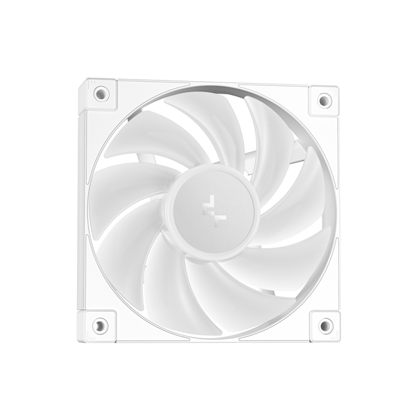 DeepCool CPU Water Cooler - LP360 WH (max 21dB; max. 122,39 m3/h; 3x12cm, LED kijelző, fehér) - Image 3