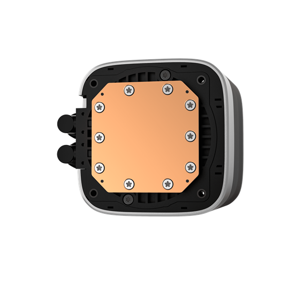 DeepCool CPU Water Cooler - LP360 (max 21dB; max. 122,39 m3/h; 3x12cm, LED kijelző, fekete) - Image 2