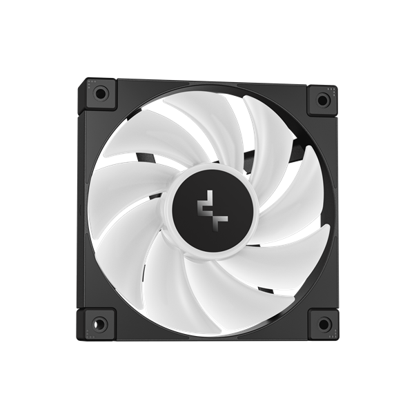 DeepCool CPU Water Cooler - LP360 (max 21dB; max. 122,39 m3/h; 3x12cm, LED kijelző, fekete) - Image 3