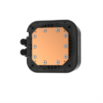 DeepCool CPU Water Cooler - LQ360 ULTRA ARGB (max 35.63dB; max. 124,72 m3/h; 3x12cm, LED kijelző, fekete) - Image 2