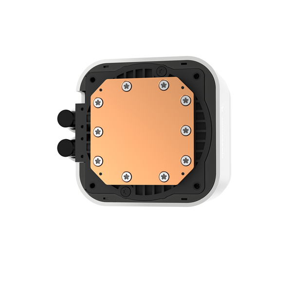 DeepCool CPU Water Cooler - LQ360 ULTRA WH ARGB (max 35.63dB; max. 124,72 m3/h; 3x12cm, LED kijelző, fehér) - Image 2