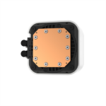 DeepCool CPU Water Cooler - LQ360 WH (max 21dB; max. 122,39 m3/h; 3x12cm, LED kijelző, fehér) - Image 2