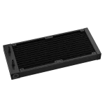 DeepCool CPU Water Cooler - LS520S Zero Dark (max 19dB; max. 145,86 m3/h; 2x12cm, A-RGB LED) - Image 4