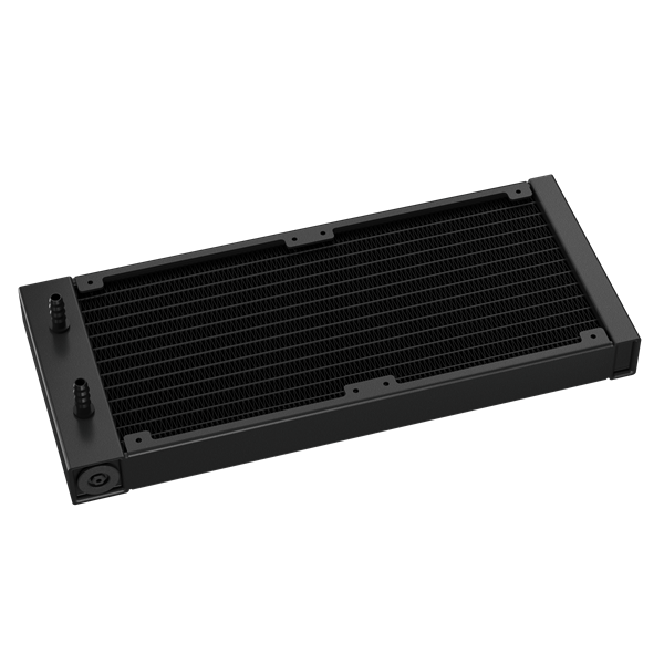 DeepCool CPU Water Cooler - LS520S Zero Dark (max 19dB; max. 145,86 m3/h; 2x12cm, A-RGB LED) - Image 4