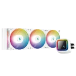 DeepCool CPU Water Cooler - LS720 WH (max 19dB; max. 145,86 m3/h; 3x12cm, A-RGB LED, fehér)