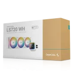 DeepCool CPU Water Cooler - LS720 WH (max 19dB; max. 145,86 m3/h; 3x12cm, A-RGB LED, fehér) - Image 7