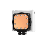 DeepCool CPU Water Cooler - LT240 WH ARGB (max 19dB; max. 145,86 m3/h; 2x12cm, fehér) - Image 2