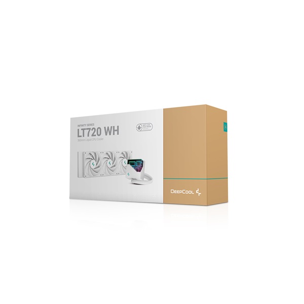 DeepCool CPU Water Cooler - LT720 WH (max 19dB; max. 145,86 m3/h; 3x12cm) - Image 6