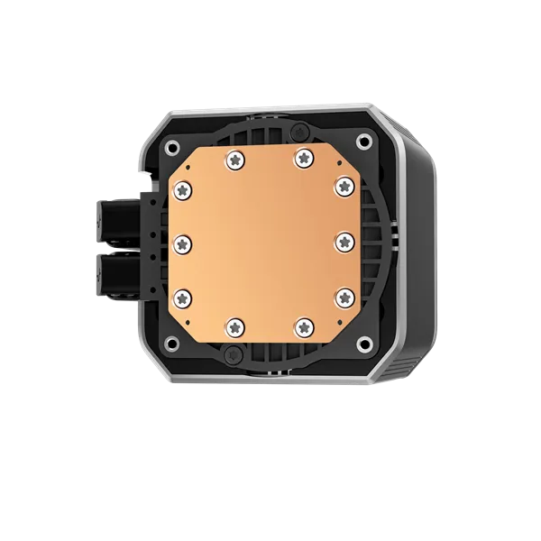 DeepCool CPU Water Cooler - MYSTIQUE 240 ARGB (max 21dB; max. 123,09 m3/h; 2x12cm, LED kijelző, fekete) - Image 2