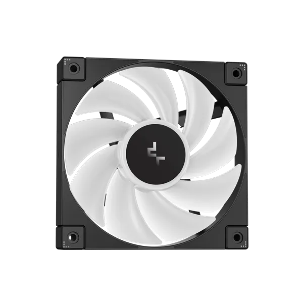 DeepCool CPU Water Cooler - MYSTIQUE 240 ARGB (max 21dB; max. 123,09 m3/h; 2x12cm, LED kijelző, fekete) - Image 3