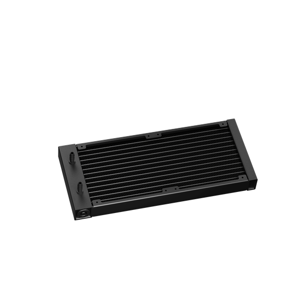DeepCool CPU Water Cooler - MYSTIQUE 240 (max 21dB; max. 123,09 m3/h; 2x12cm, LED kijelző, fekete) - Image 4