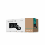 DeepCool CPU Water Cooler - MYSTIQUE 240 (max 21dB; max. 123,09 m3/h; 2x12cm, LED kijelző, fekete) - Image 6