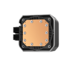 DeepCool CPU Water Cooler - MYSTIQUE 360 ARGB (max 21dB; max. 123,09 m3/h; 3x12cm, LED kijelző, fekete) - Image 2