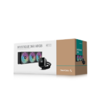 DeepCool CPU Water Cooler - MYSTIQUE 360 ARGB (max 21dB; max. 123,09 m3/h; 3x12cm, LED kijelző, fekete) - Image 6