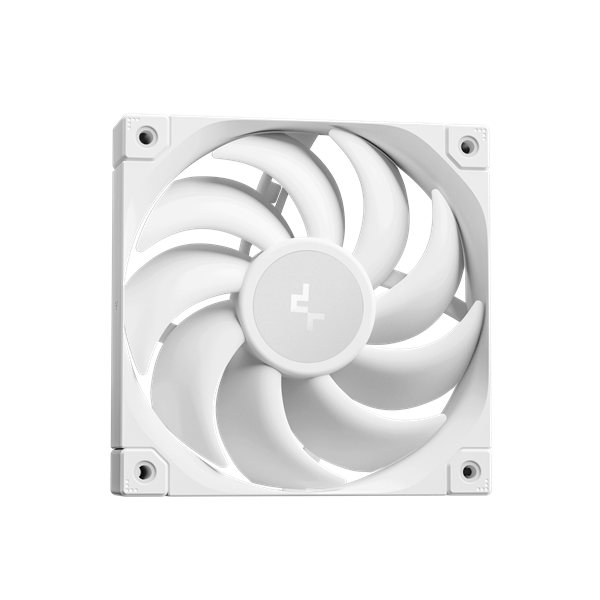 DeepCool CPU Water Cooler - MYSTIQUE 360 WH (max 21dB; max. 123,09 m3/h; 3x12cm, LED kijelző, fehér) - Image 3